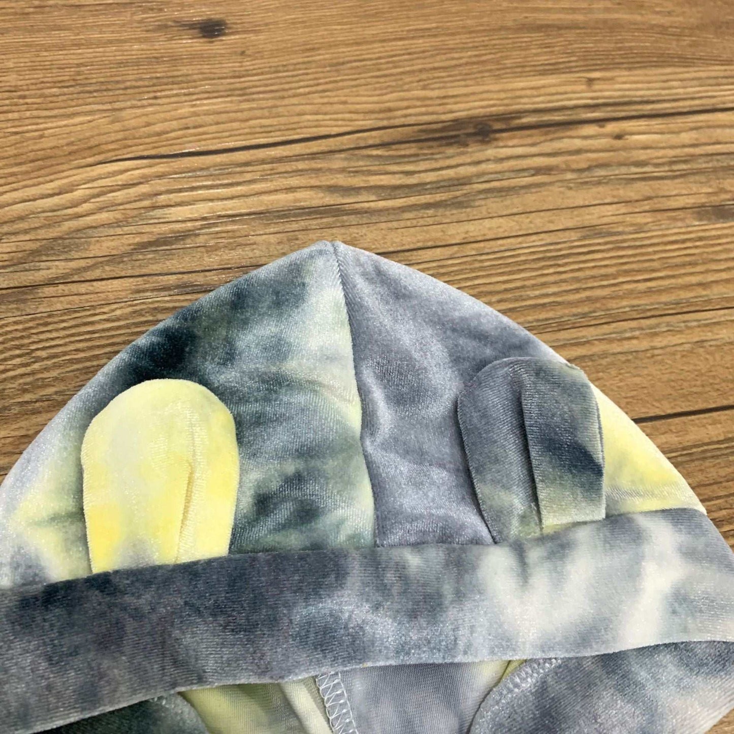 Tie Dye Romper Hooded Baby Jumpsuit