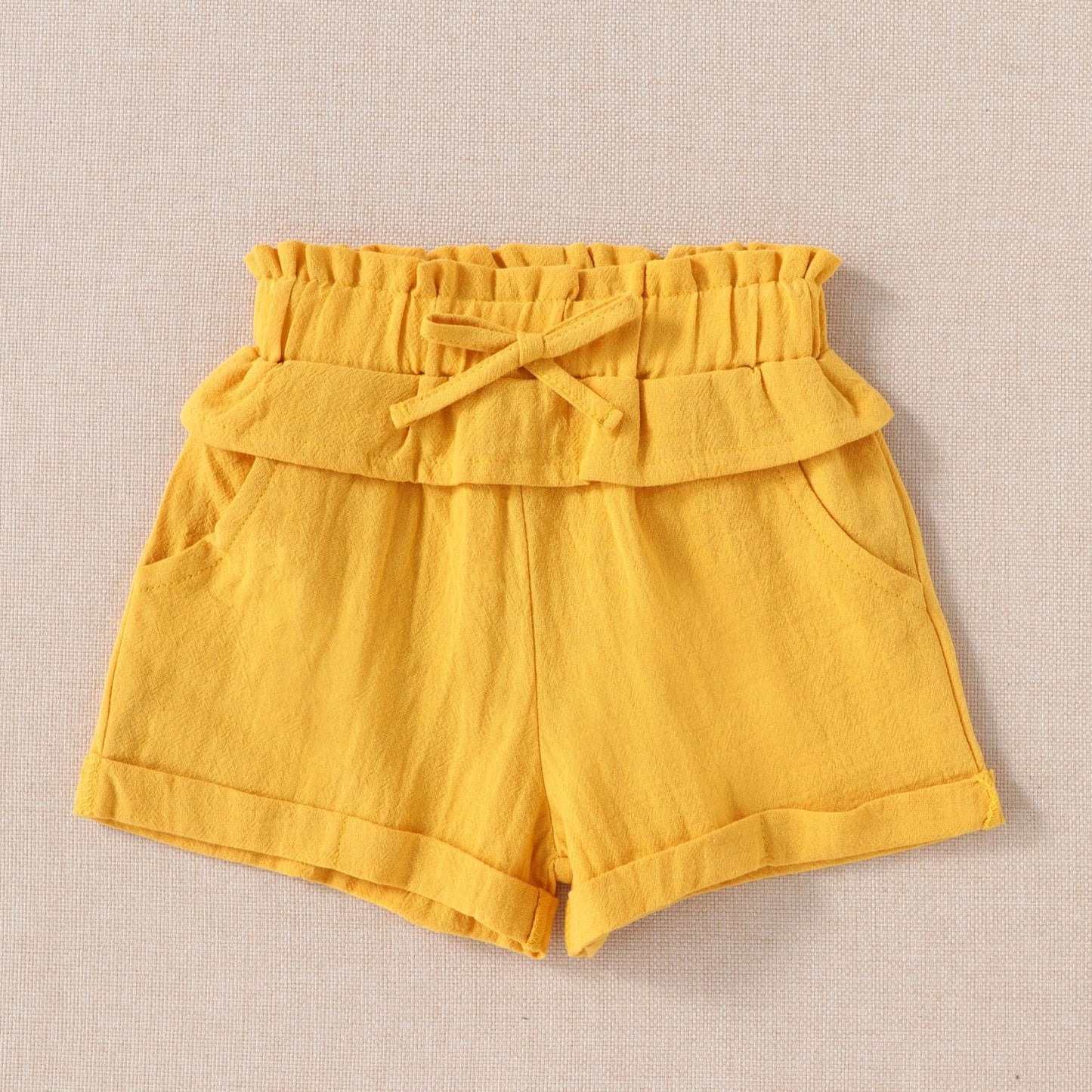 Summer Casual Sleeveless Shirt And Shorts Two-piece Set