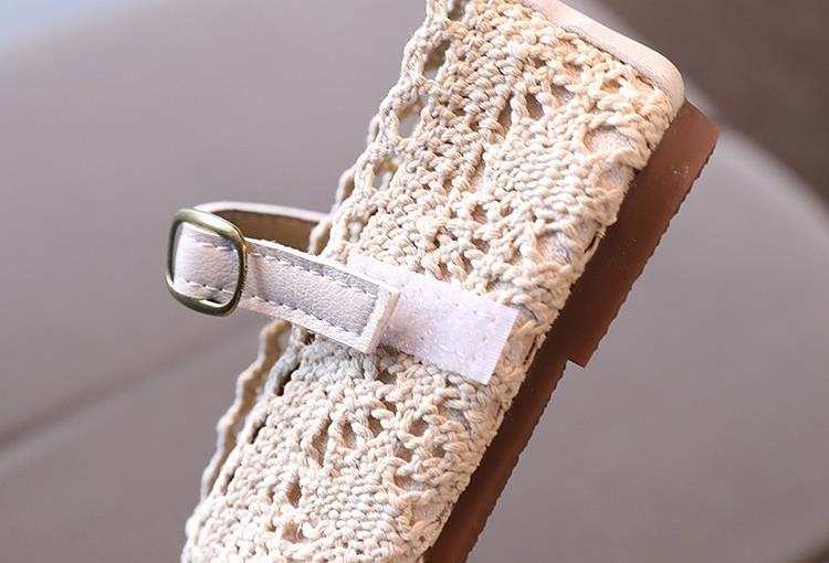 Girls Soft Sole Woven Shoes