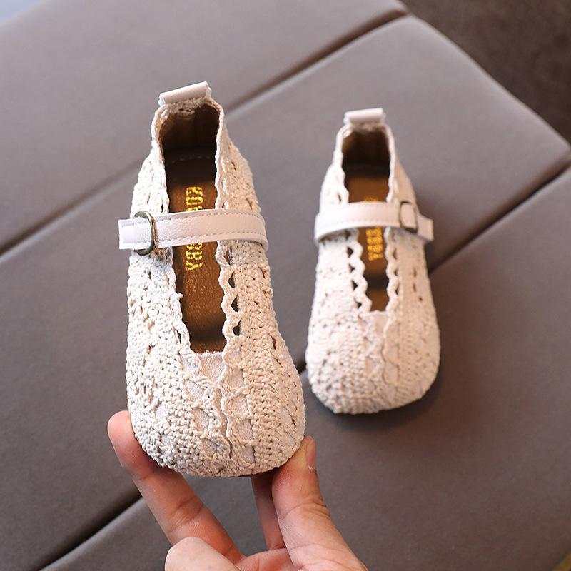 Girls Soft Sole Woven Shoes