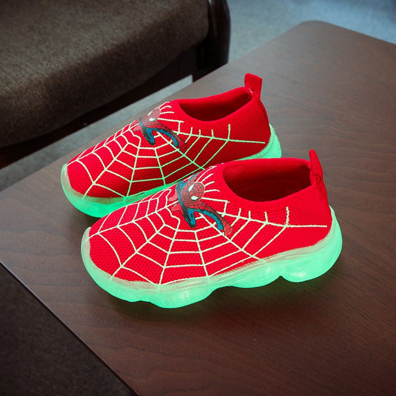 Children's cartoon sole luminous shoes