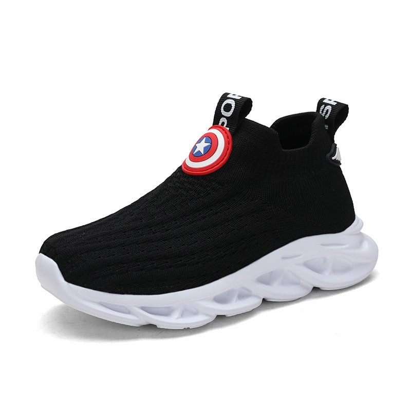 Children's Knitted Tennis Shoes
