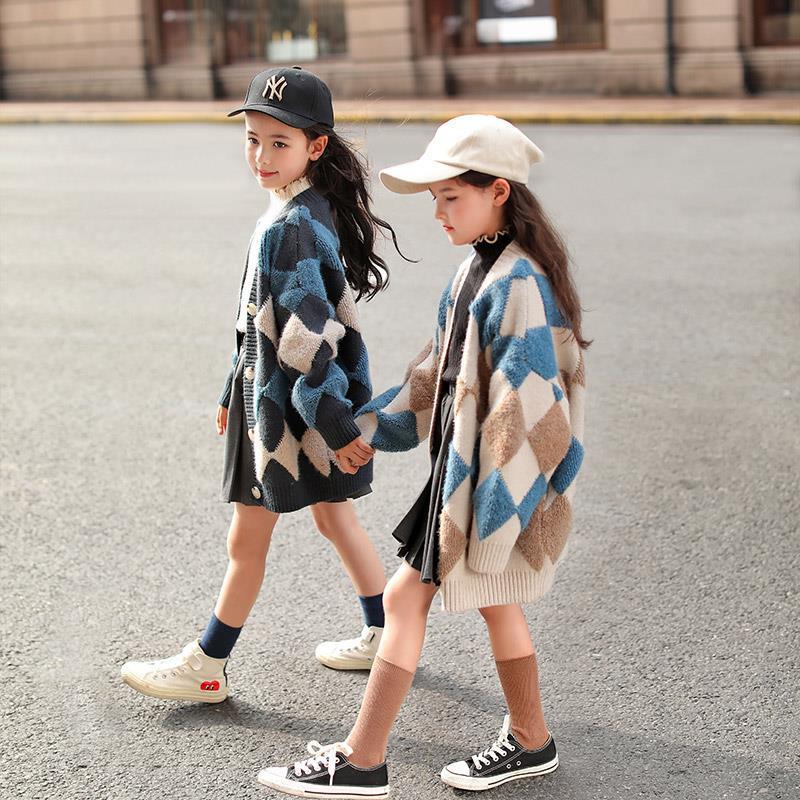 New Spring And Autumn Net Style Sweater Coat