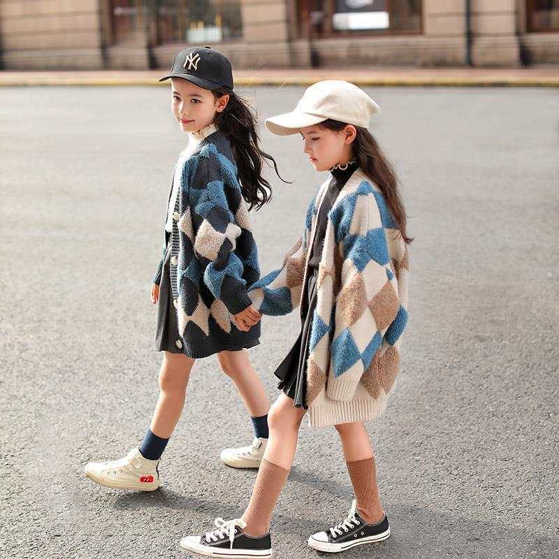 New Spring And Autumn Net Style Sweater Coat