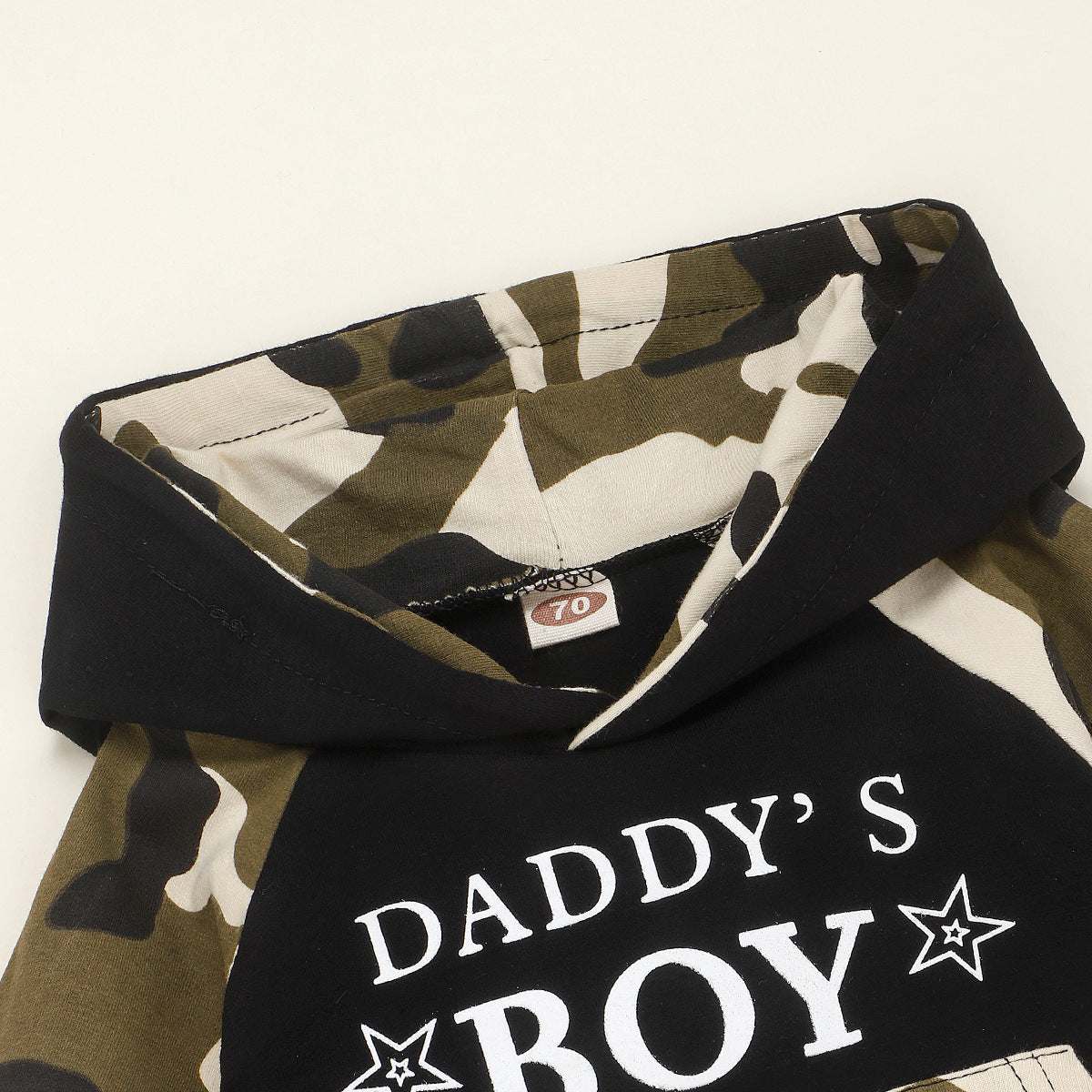 Daddy's boy Camo Long sleeve 2pc Set