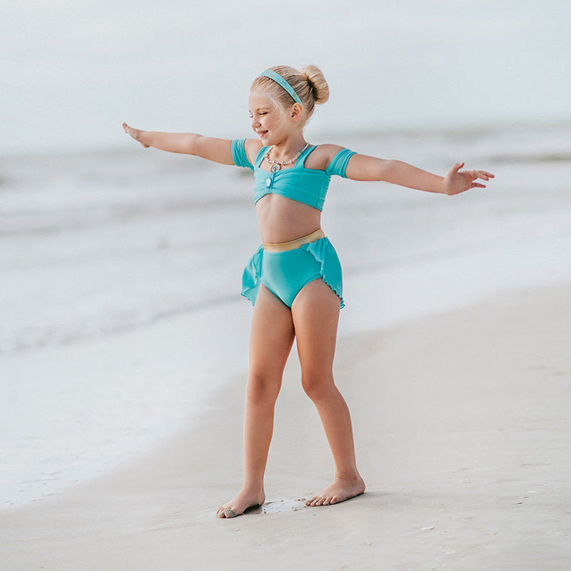 Girls pretty Two-piece Swimsuit