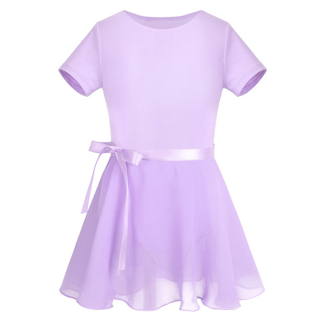 Girl Gymnastics Ballet Tight Dress