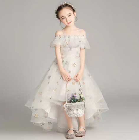 Princess Multi-Length Star Wedding Pageant Dress