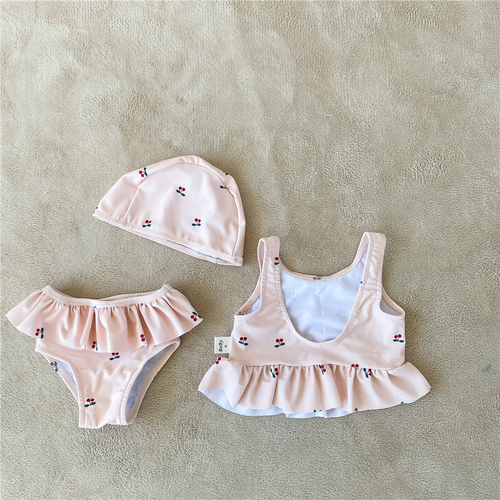 Toddler Beach Vacation Kids 3 piece Swimsuit