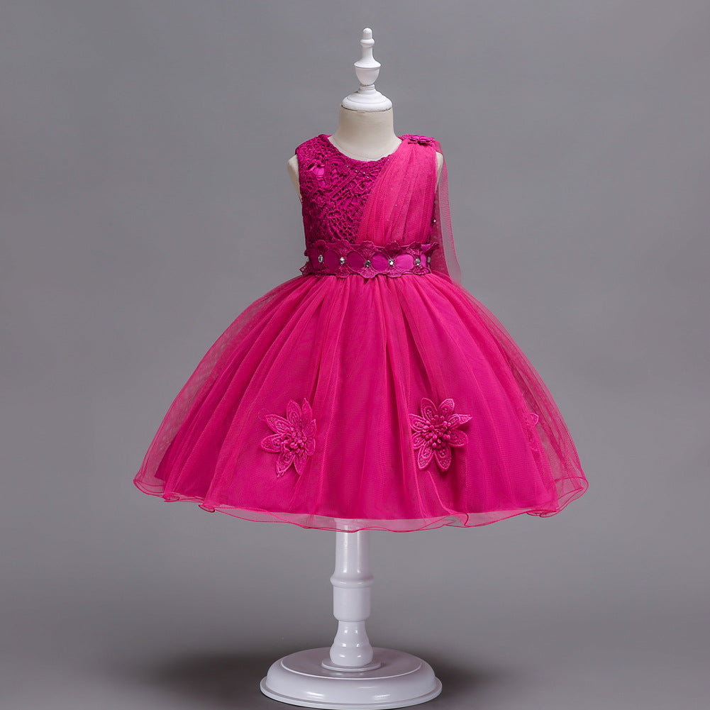 Girls Pageant Wedding Formal dress