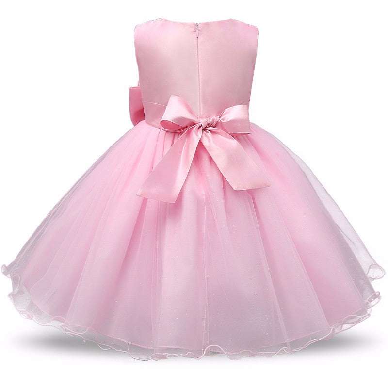 Girls Pageant Flower Girl Birthday Party Dress