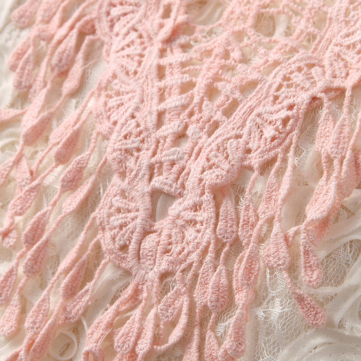 Comfortable Short Lace Pattern Baby Triangle Jumpsuit