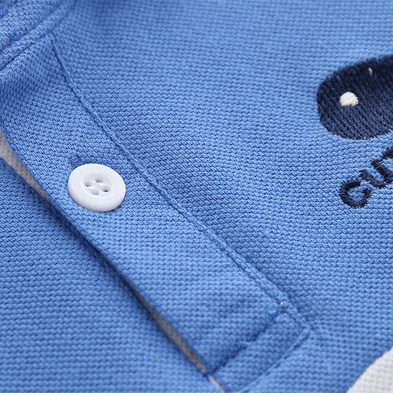 Boys Collar Whale shirt