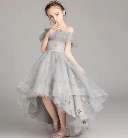 Princess Multi-Length Star Wedding Pageant Dress