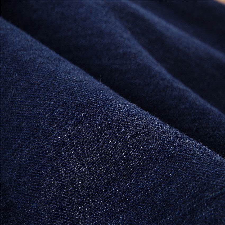Girls Dark Wide-leg Flared Jeans
