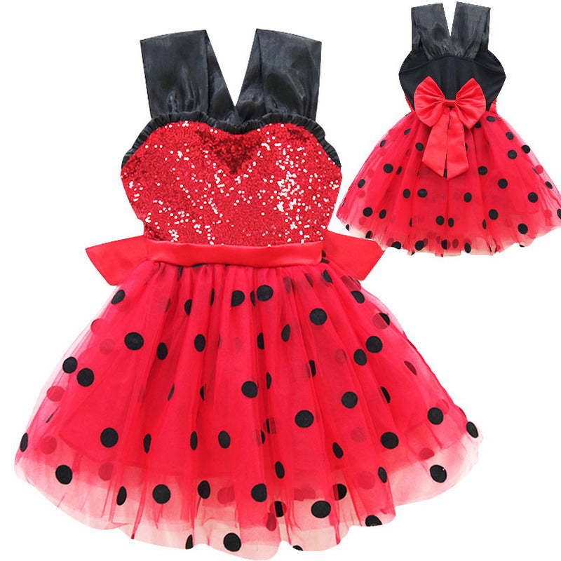 Girl Miraculous puffy skirt