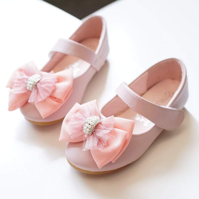 Princess Casual Flat Rhinestone Dress Shoes
