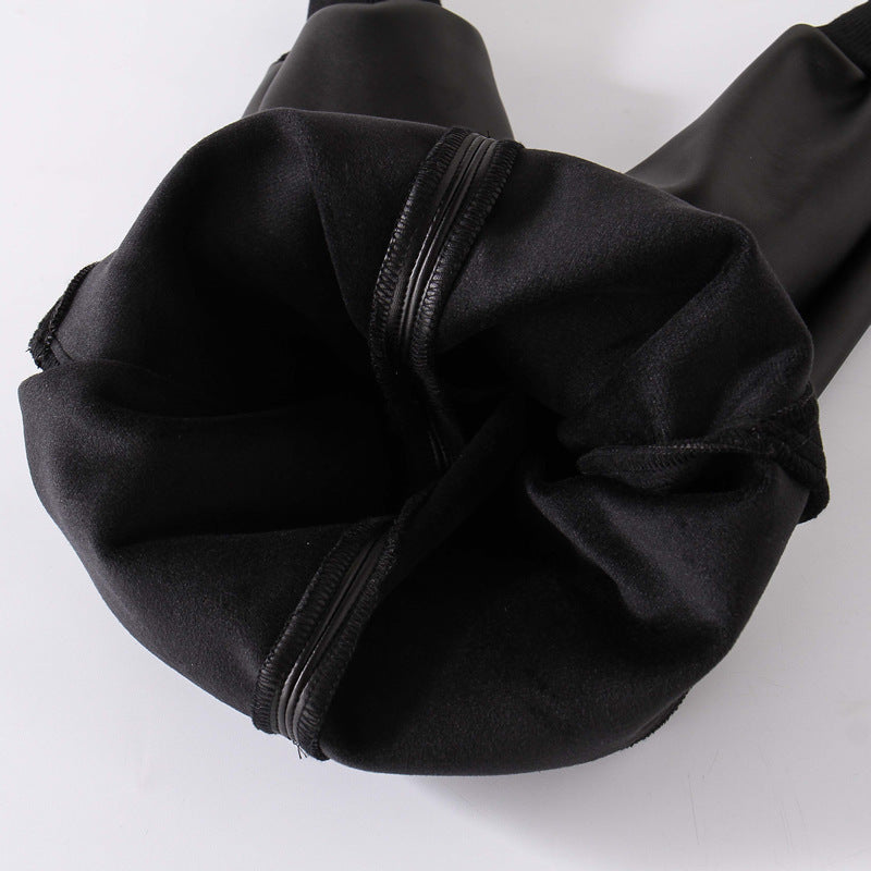 Boys and Girls Autumn And Winter Leather Pants