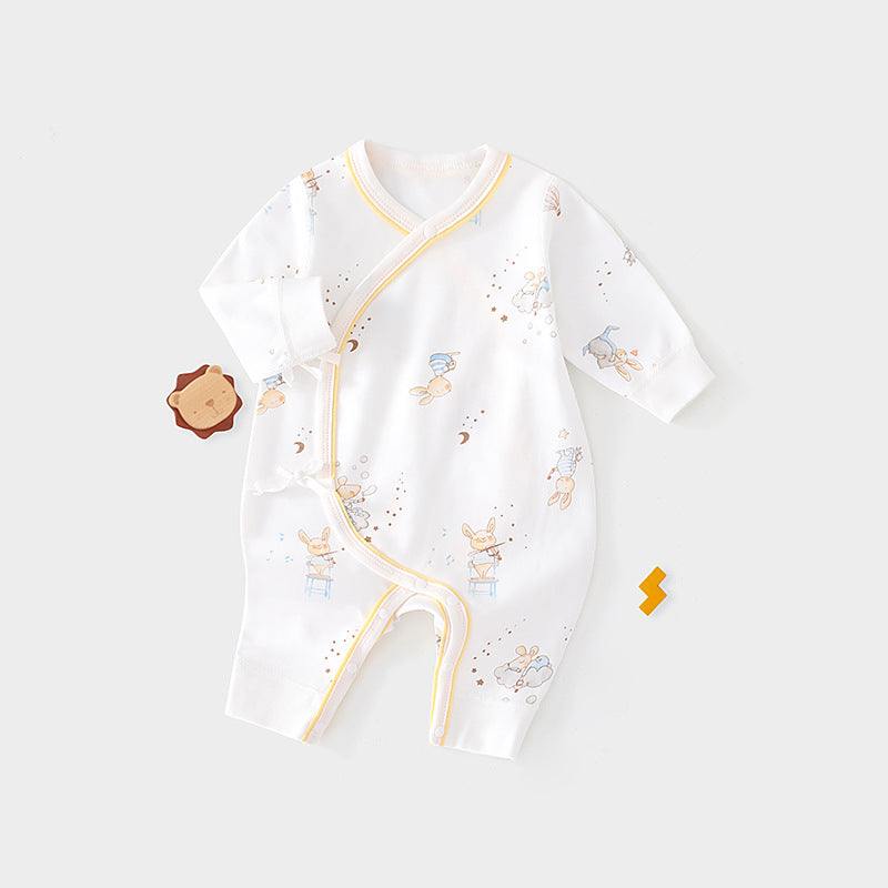 New Baby Cartoon Unique Nighttime Long Sleeve Onesies