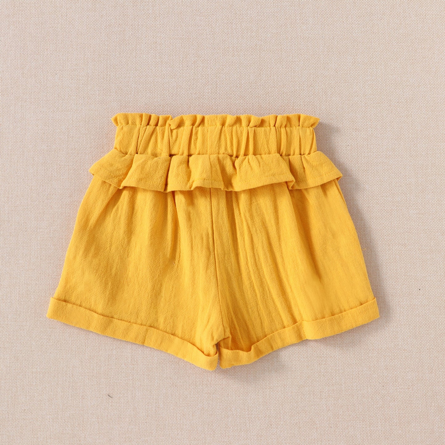 Summer Casual Sleeveless Shirt And Shorts Two-piece Set