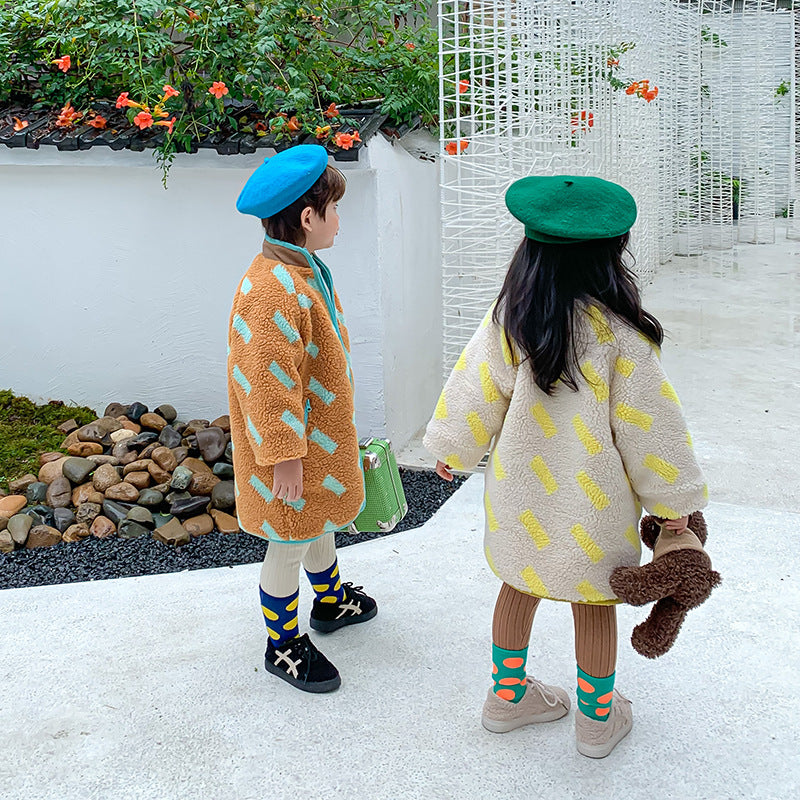 Toddlers Cozy Warm Zipper Coat