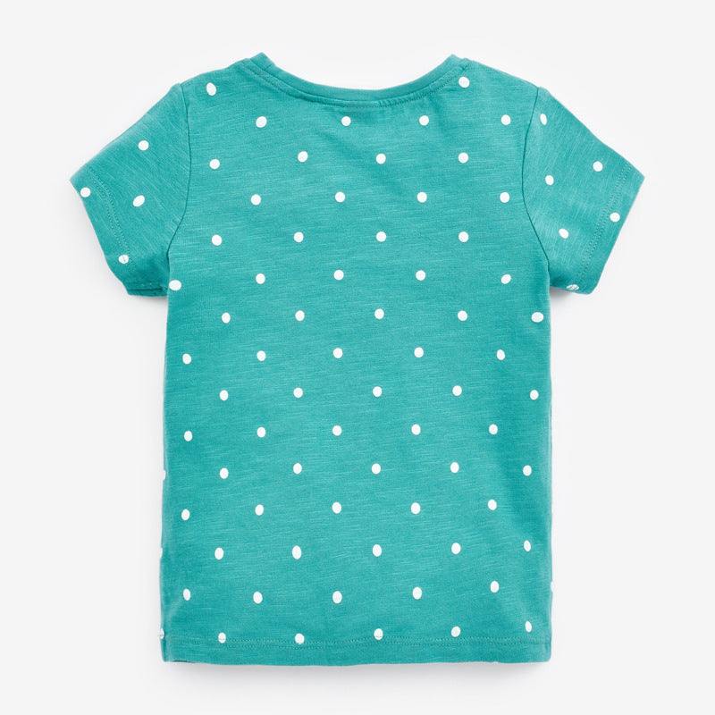 Summer Cotton Round Neck Short-sleeved T-shirt