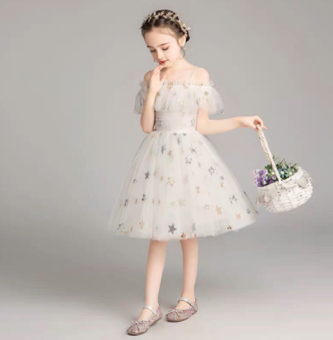 Princess Multi-Length Star Wedding Pageant Dress