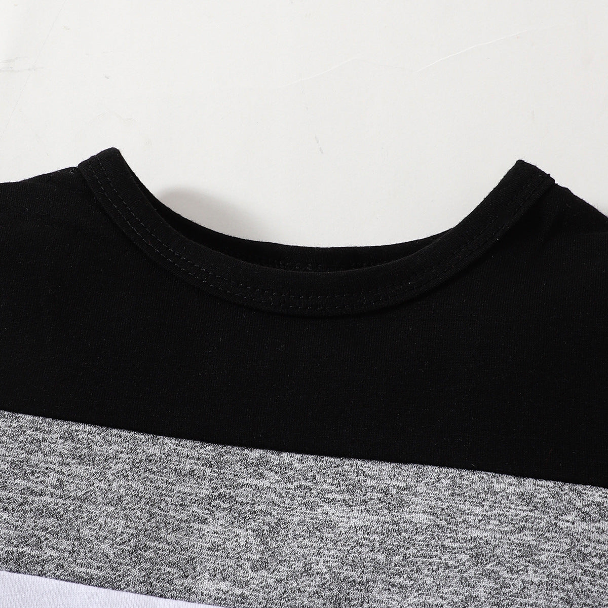 Boys Crew Neck Short-sleeved Set
