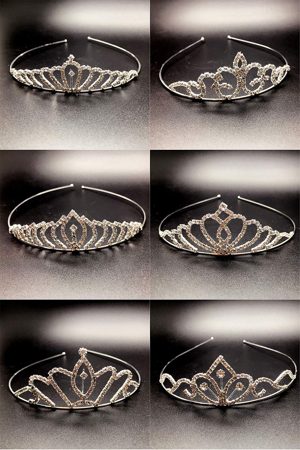 Shiny Mini Full Rhinestone Tiara