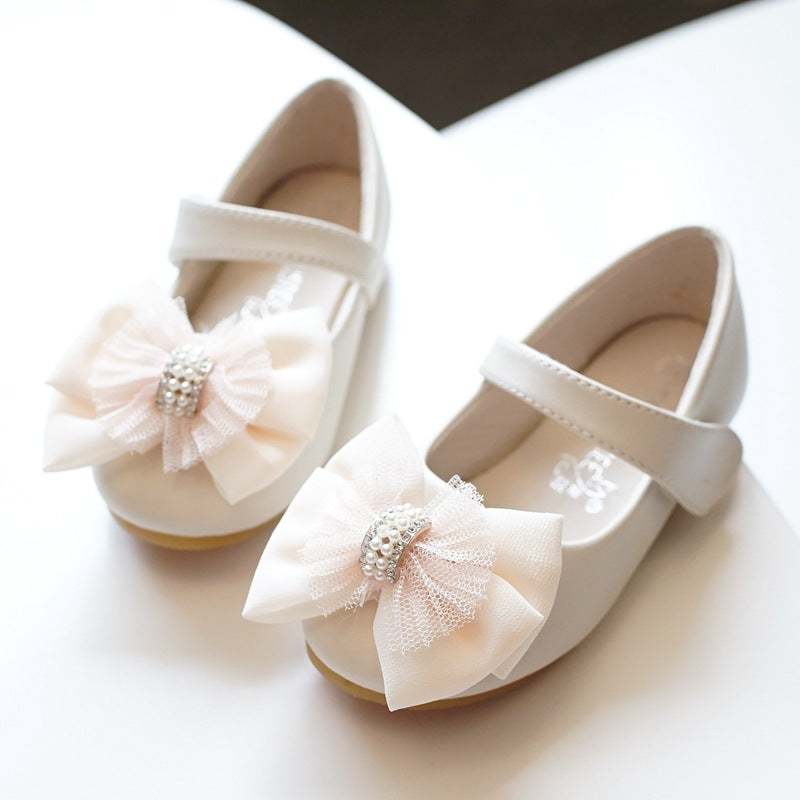Princess Casual Flat Rhinestone Dress Shoes