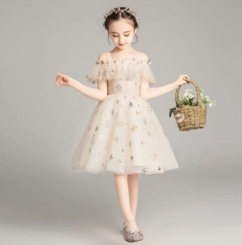 Princess Multi-Length Star Wedding Pageant Dress