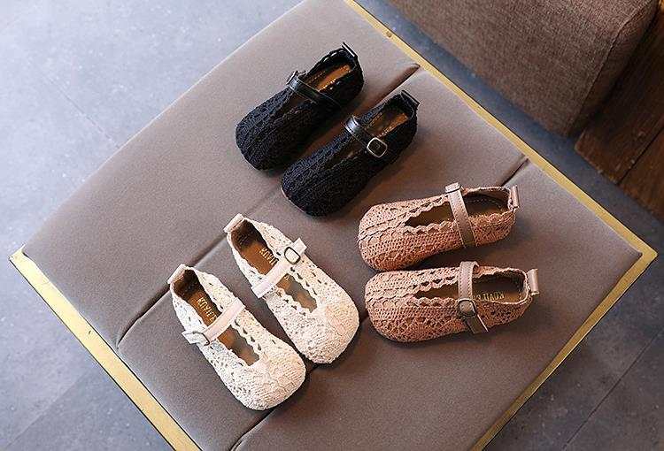Girls Soft Sole Woven Shoes