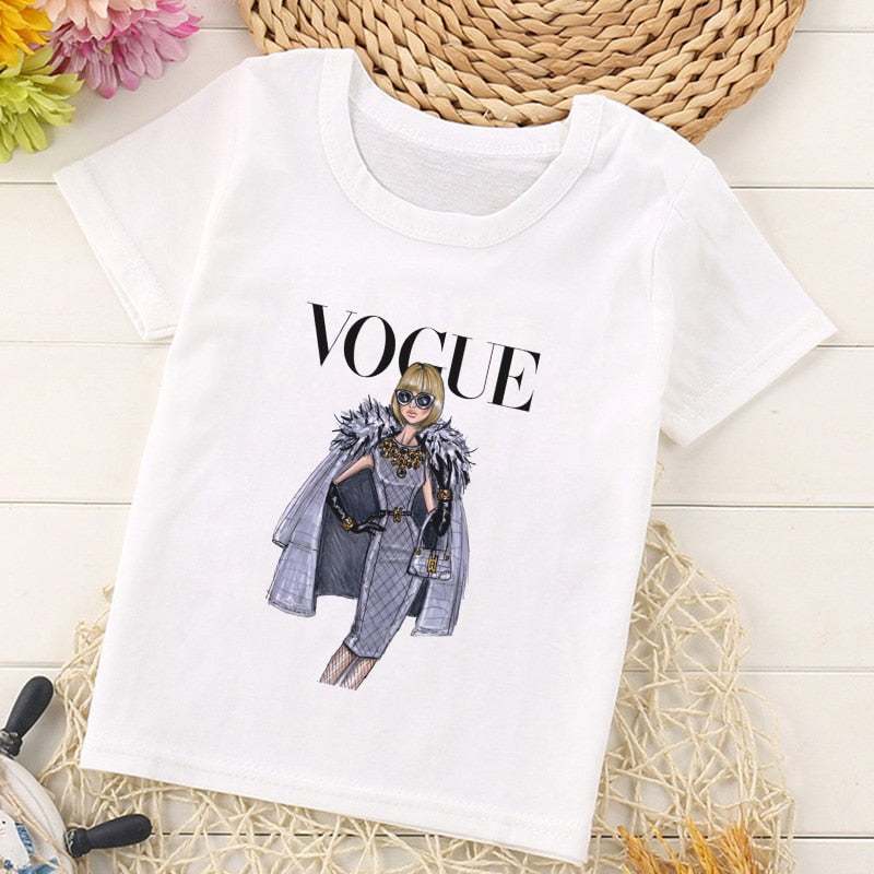 Fashion Kids T-shirt Short Sleeve