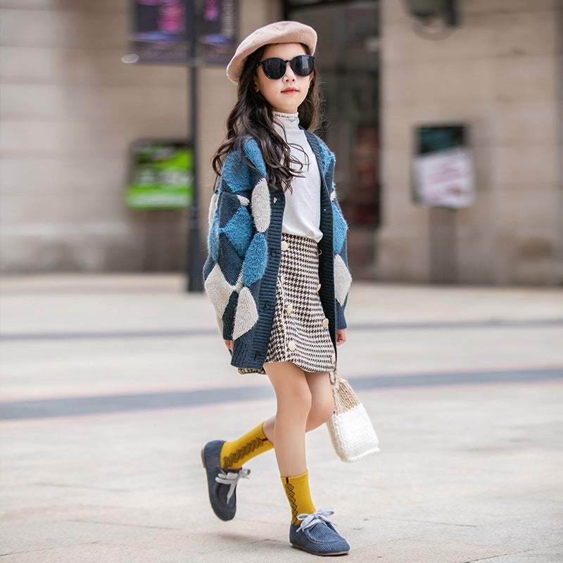 New Spring And Autumn Net Style Sweater Coat