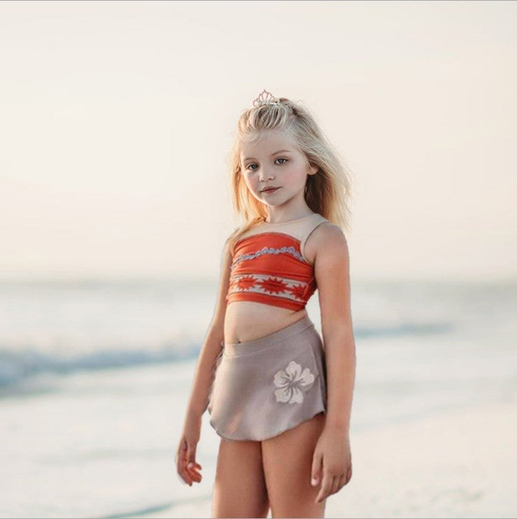 Girls pretty Two-piece Swimsuit