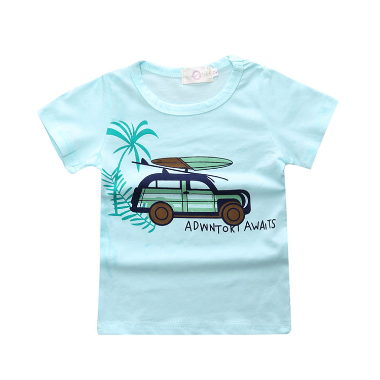 Boys T-shirt with Denim Jeans 4 Piece Set