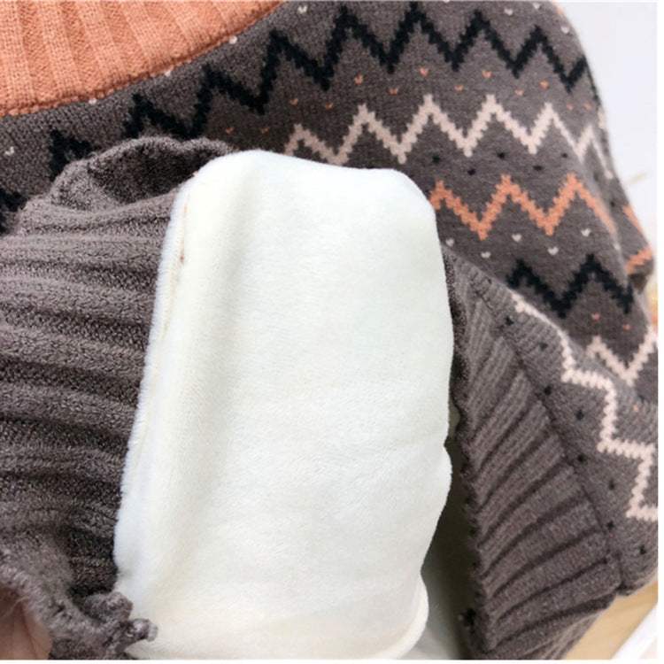 Childrens Wool Zig Zag Sweater