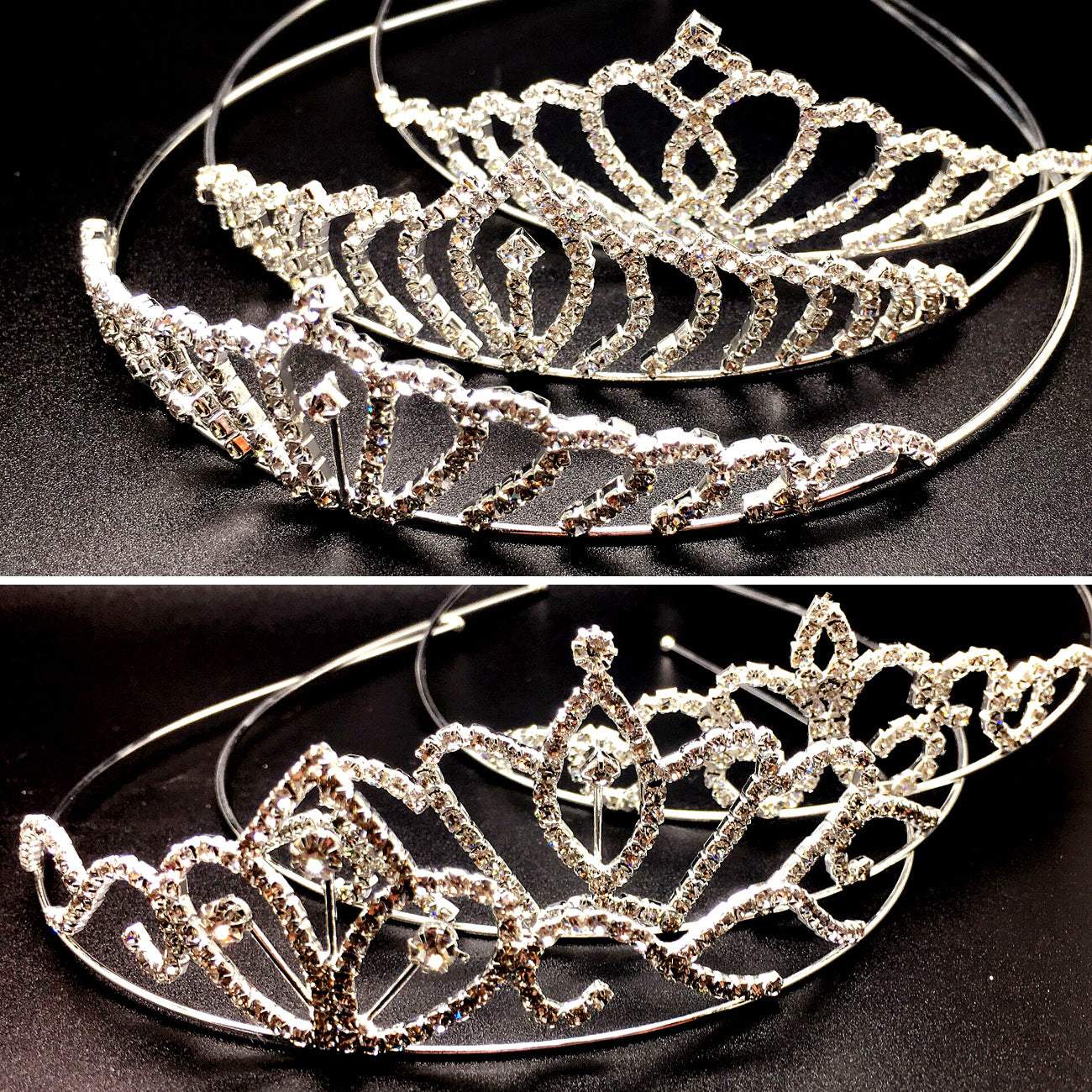Shiny Mini Full Rhinestone Tiara