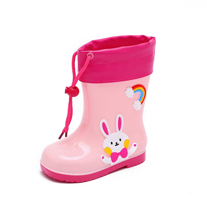 Boys And Girls Rain Resistant Warm Boots