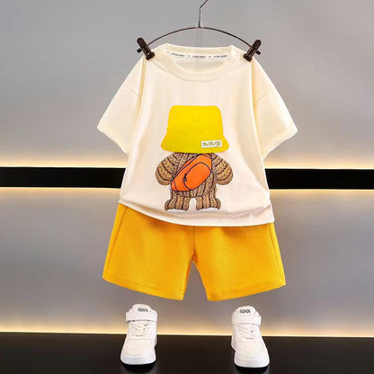 Boys Short Sleeve Comfort Casual Sports Set