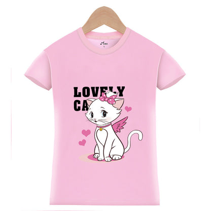 Girls Summer Printed T-Shirts
