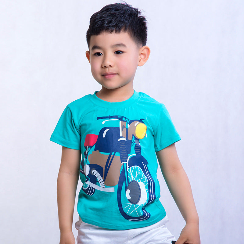 Children's Short-sleeved Printed T-shirt