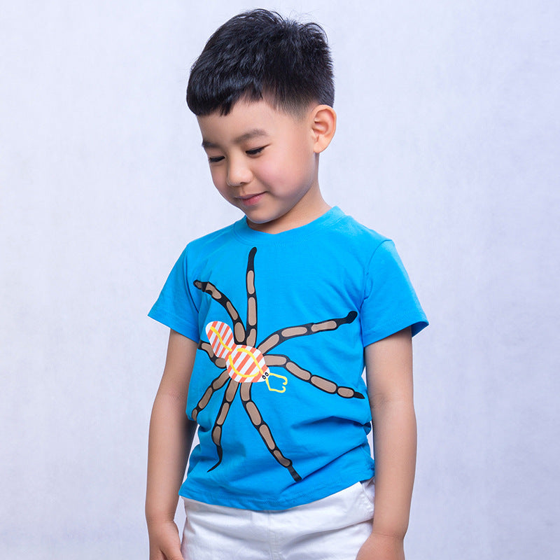 Children's Short-sleeved Printed T-shirt