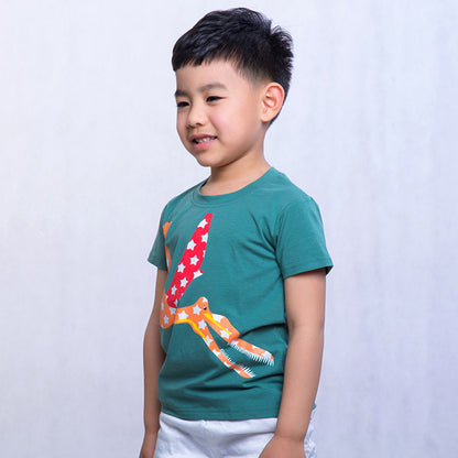 Children's Short-sleeved Printed T-shirt