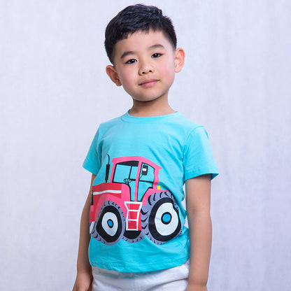 Children's Short-sleeved Printed T-shirt