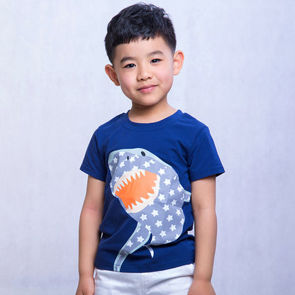 Children's Short-sleeved Printed T-shirt