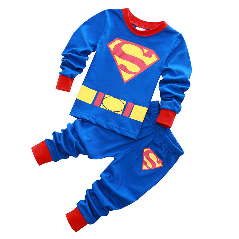 Boys' Cotton Long Sleeve Pajamas