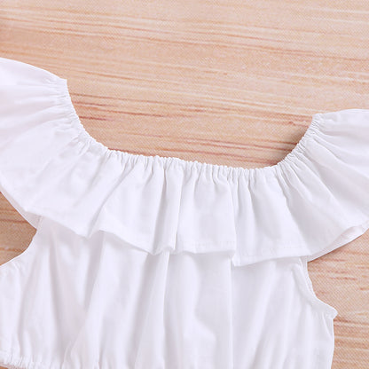 Summer Girl Cute 2 piece comfortable outfit with Bow