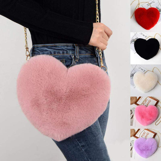 Love Plush Chain Purse