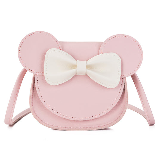 Cute And Adorable Bowknot Soft Girl Purse